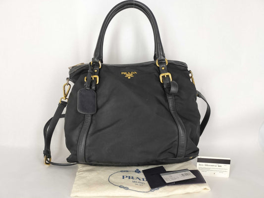 PRADA Nylon PRADA Nylon Shoulder Tote Hand Bag Tote Bag