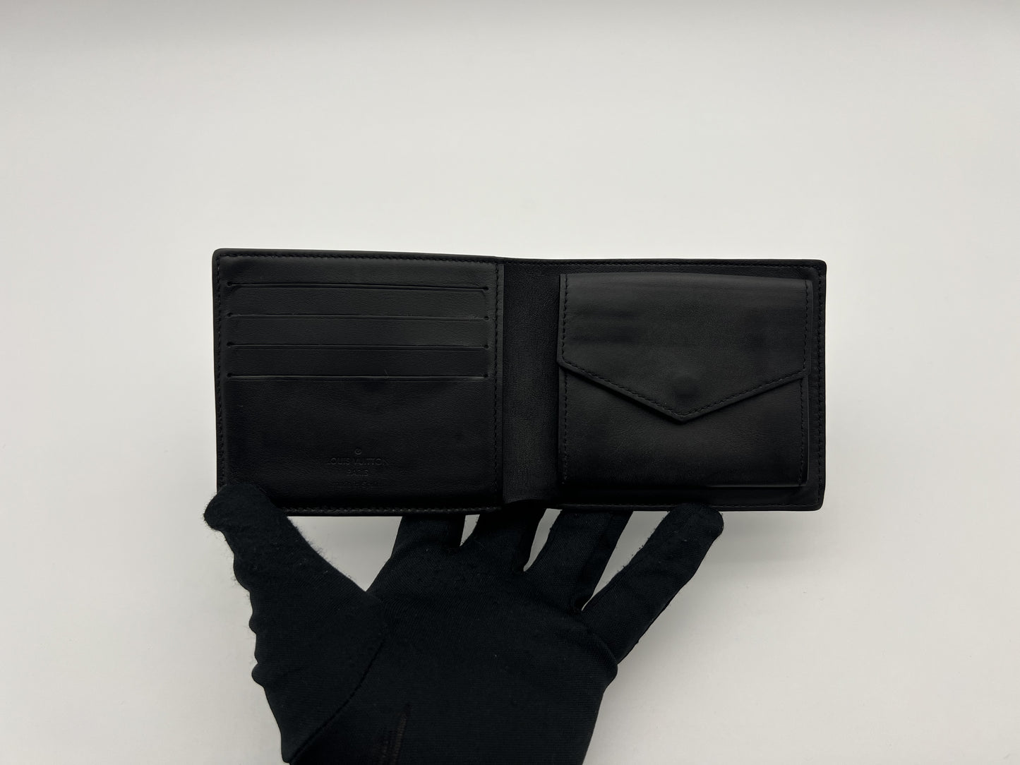 LOUIS VUITTON Louis Vuitton Portefeuille Marco NM Damier Infini Onyx CA3129 Wallet