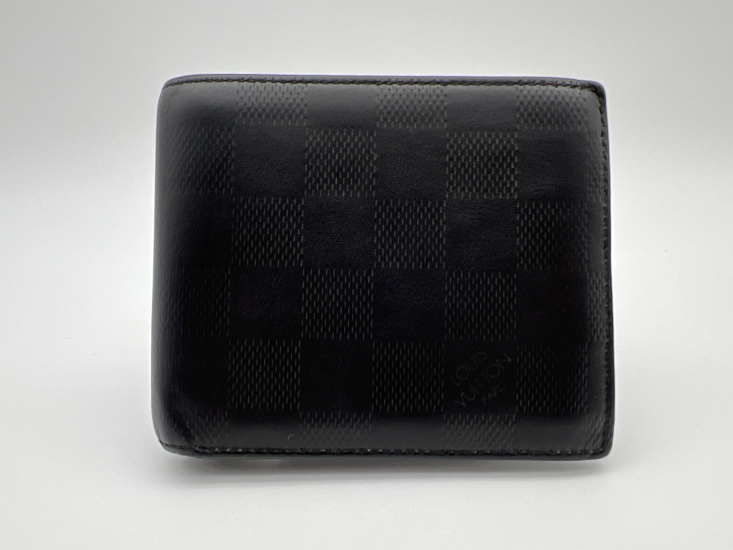 LOUIS VUITTON Louis Vuitton Portefeuille Marco NM Damier Infini Onyx CA3129 Wallet