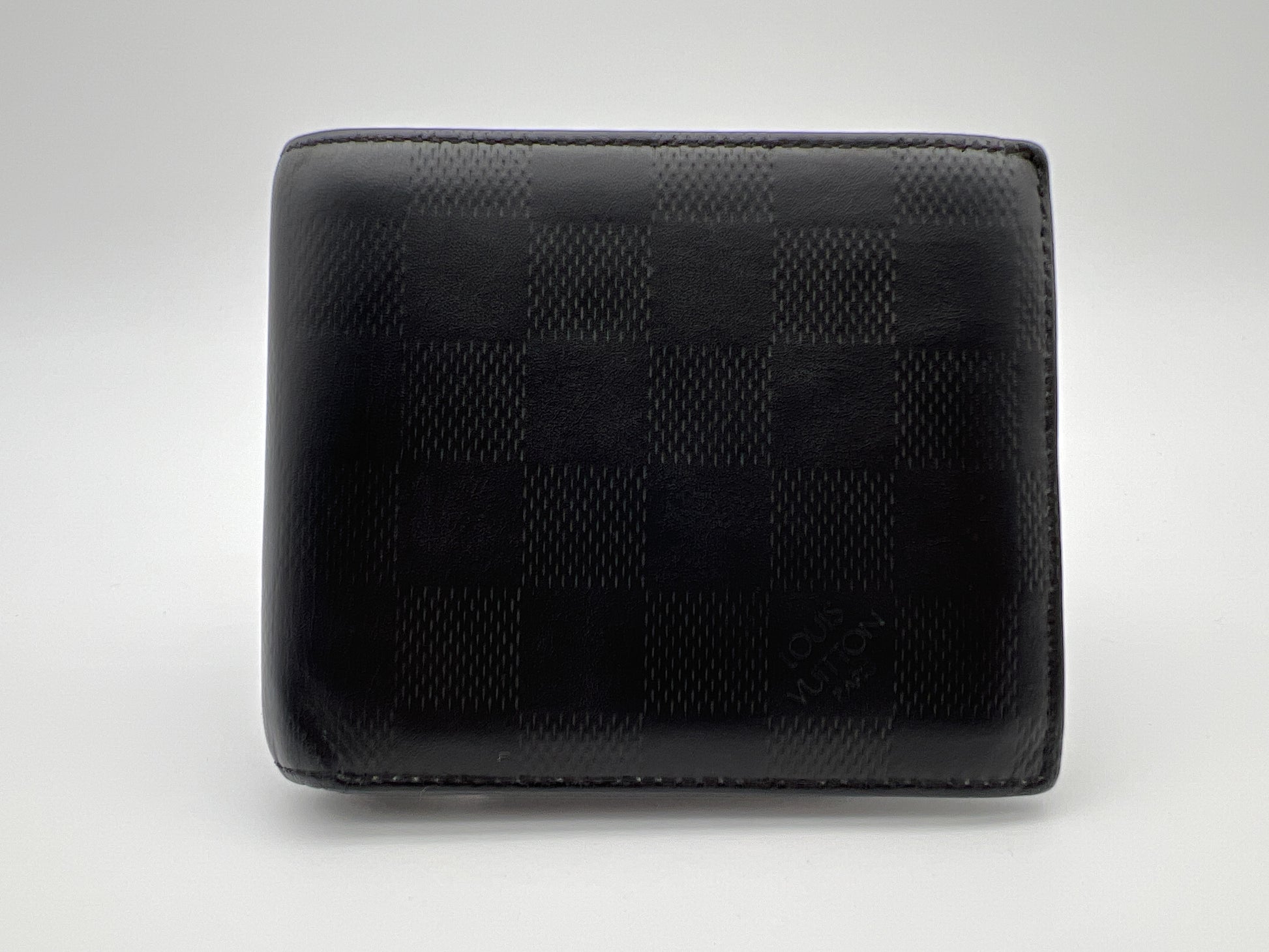 LOUIS VUITTON Louis Vuitton Portefeuille Marco NM Damier Infini Onyx CA3129 Wallet