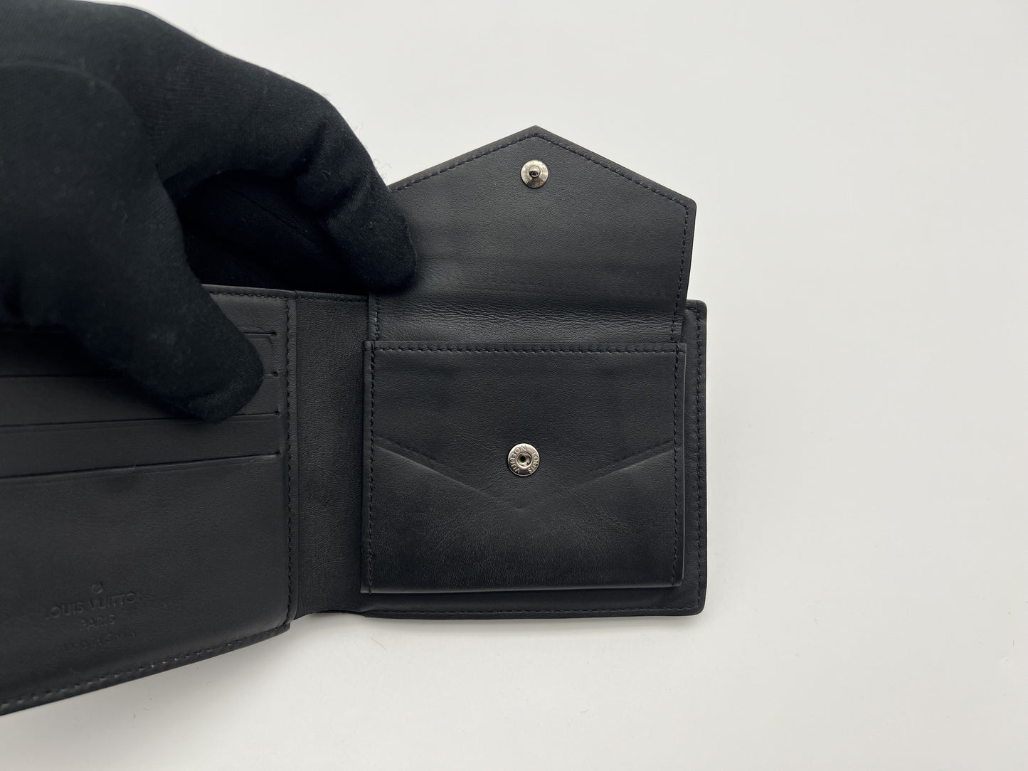 LOUIS VUITTON Louis Vuitton Portefeuille Marco NM Damier Infini Onyx CA3129 Wallet