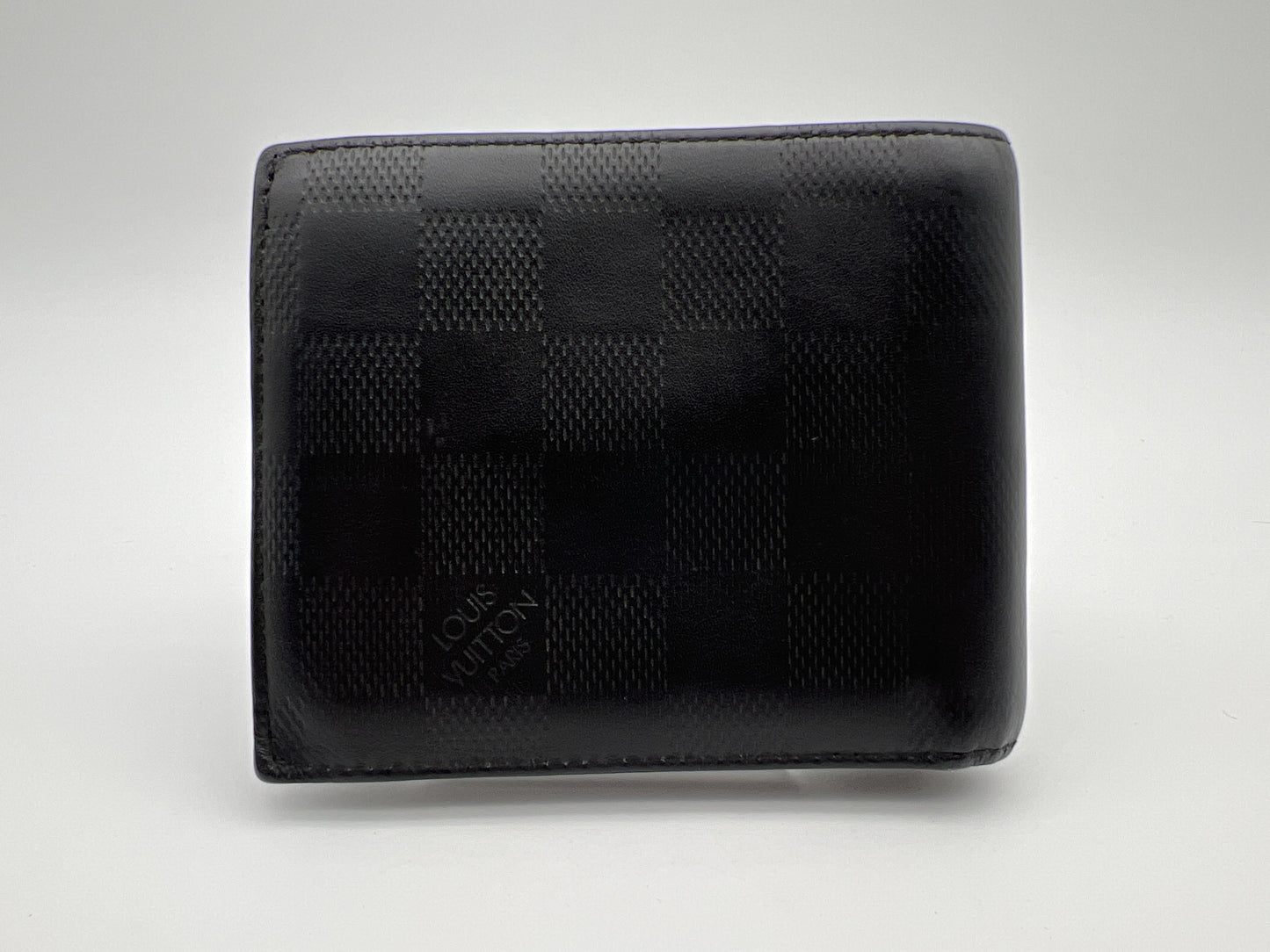 LOUIS VUITTON Louis Vuitton Portefeuille Marco NM Damier Infini Onyx CA3129 Wallet