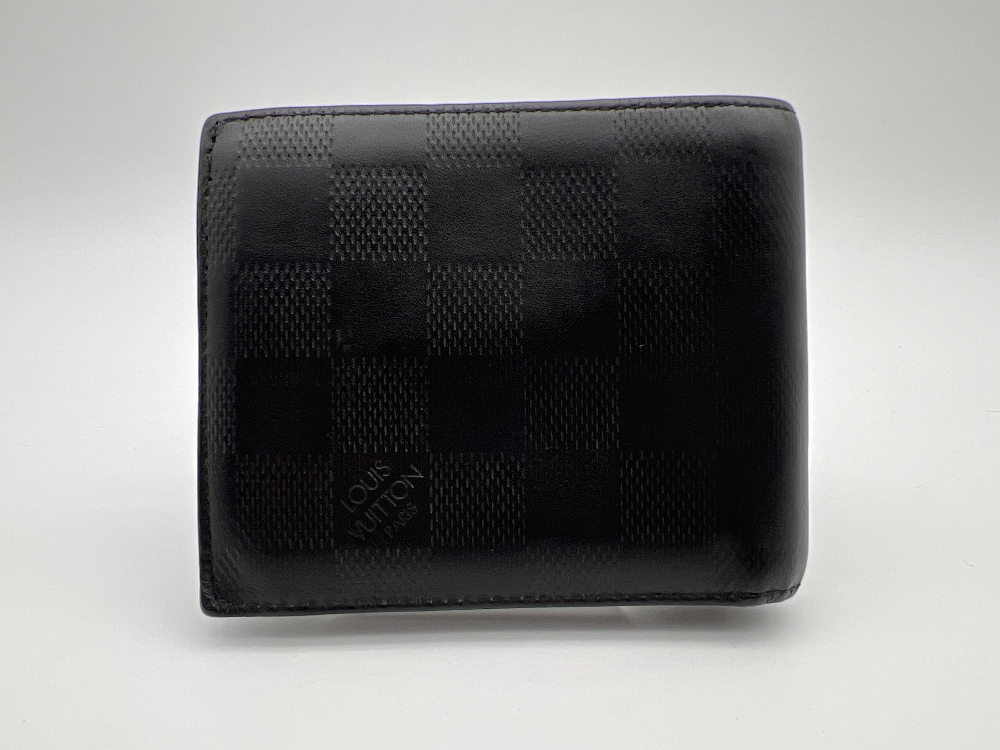 LOUIS VUITTON Louis Vuitton Portefeuille Marco NM Damier Infini Onyx CA3129 Wallet