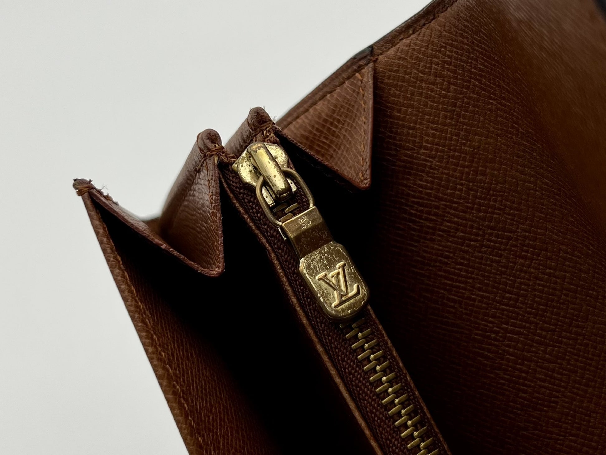 LOUIS VUITTON LV Porte Monne Zip Monogram 874AN Wallet