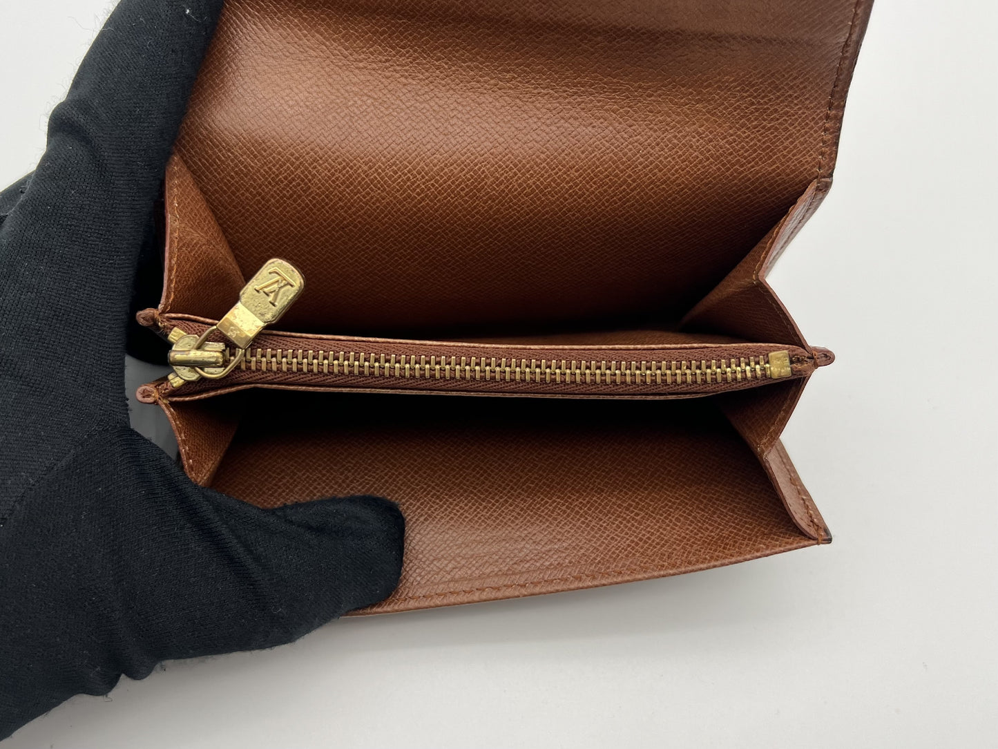 LOUIS VUITTON LV Porte Monne Zip Monogram 874AN Wallet