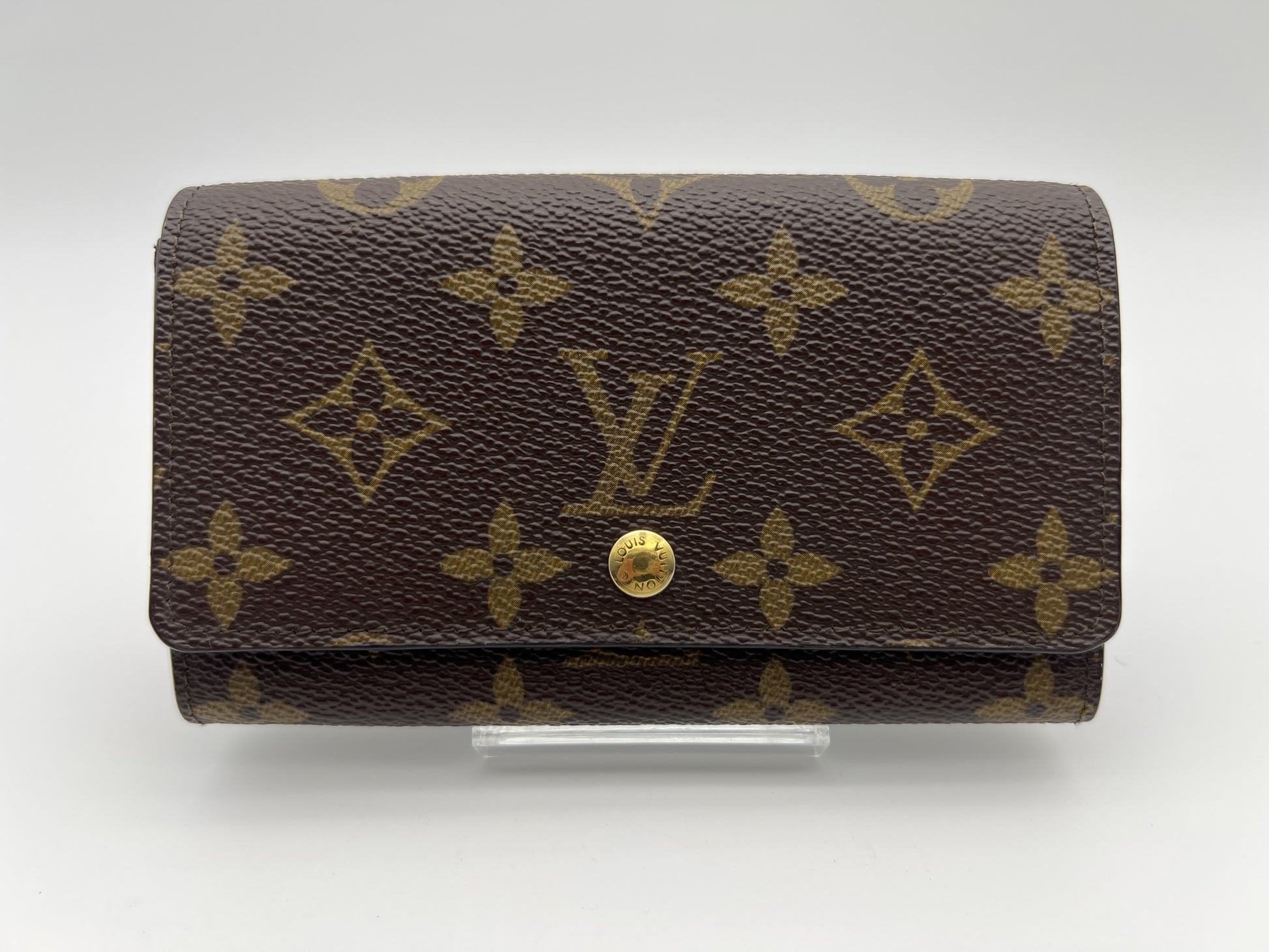 LOUIS VUITTON LV Porte Monne Zip Monogram 874AN Wallet