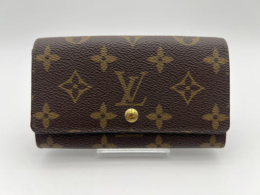 LOUIS VUITTON LV Porte Monne Zip Monogram 874AN Wallet