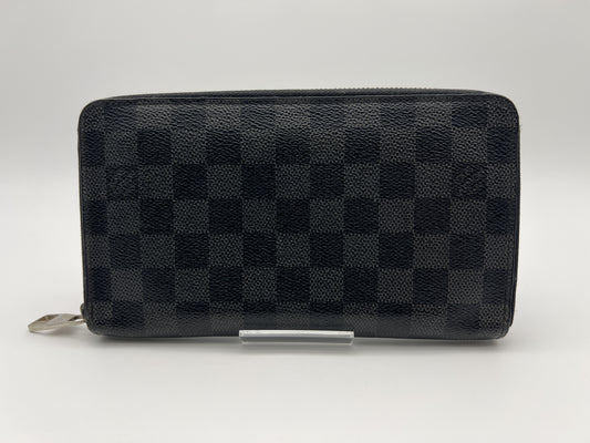 LOUIS VUITTON Zippy Organizer Damier Graphite CA0182 Wallet