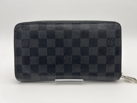 LOUIS VUITTON Zippy Organizer Damier Graphite CA0182 Wallet