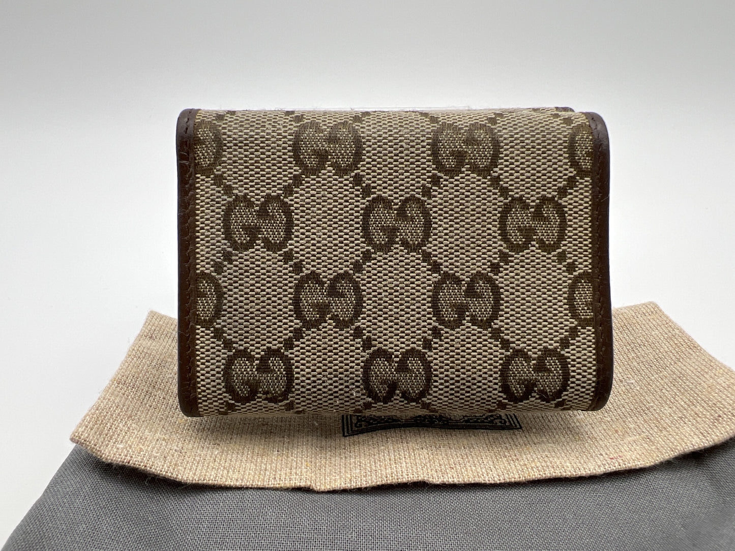 GUCCI GUCCI Balenciaga Hacker 681708 Tri-fold Wallet