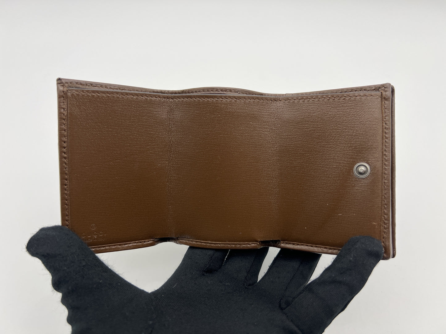 GUCCI GUCCI Balenciaga Hacker 681708 Tri-fold Wallet