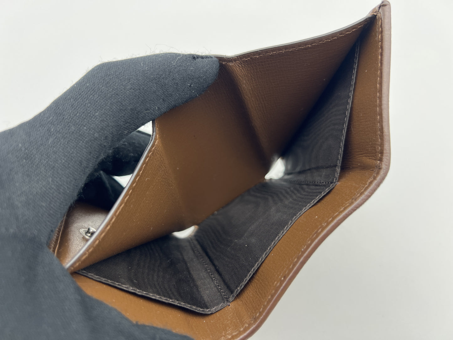 GUCCI GUCCI Balenciaga Hacker 681708 Tri-fold Wallet