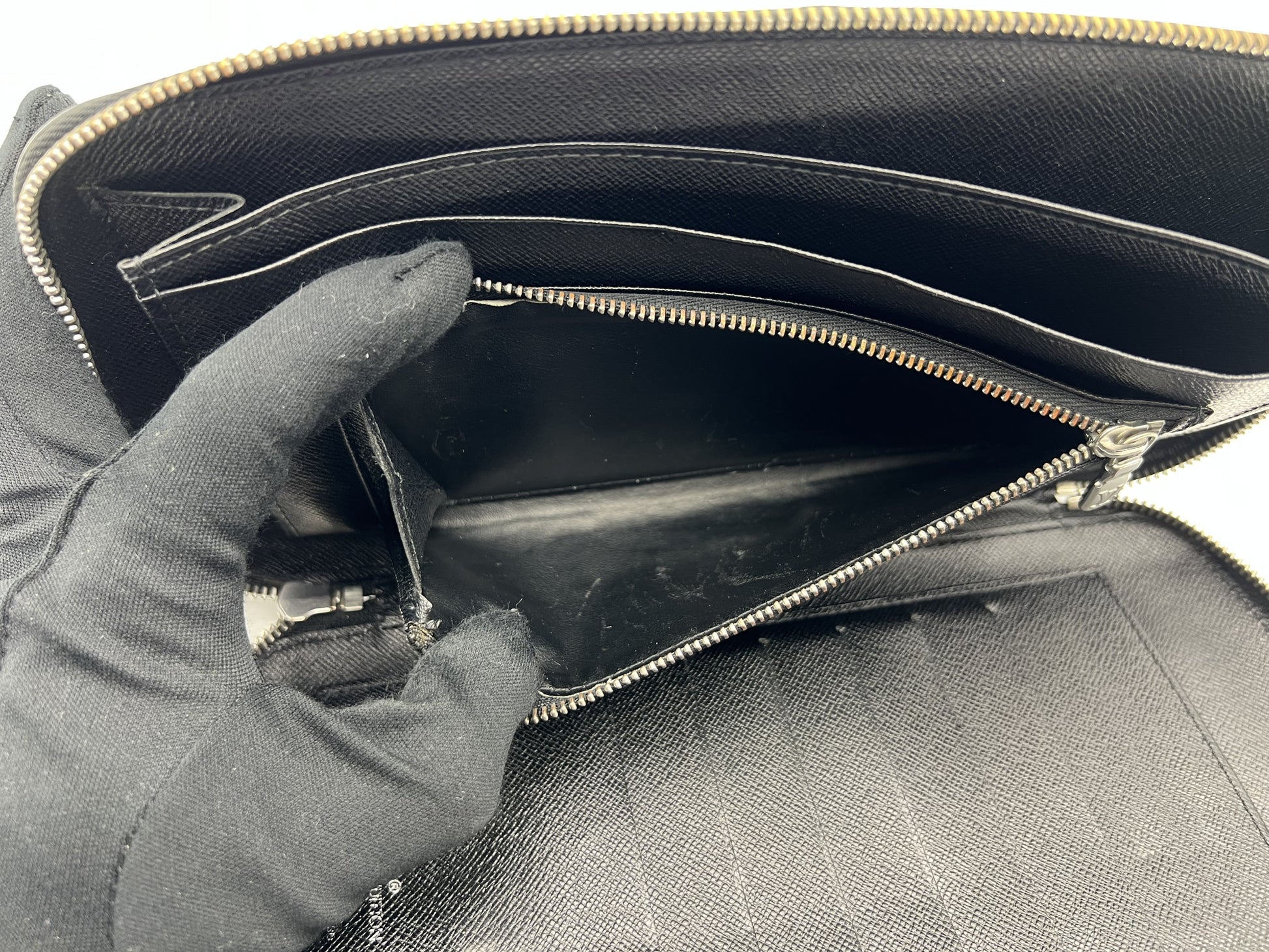 LOUIS VUITTON Louis Vuitton Organizer Atoll Ardoise MI0063 Wallet