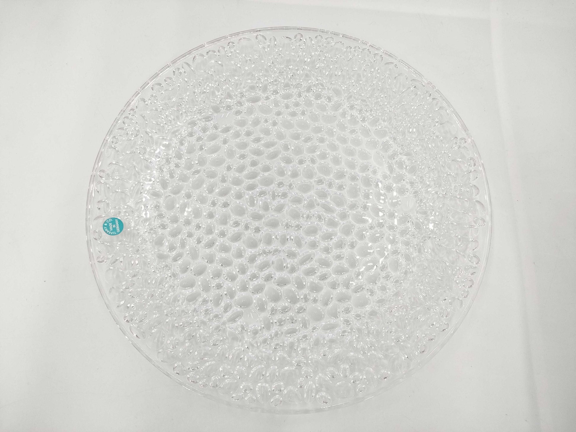 Tiffany & Co. Large Plate, Glass, Other Accessories