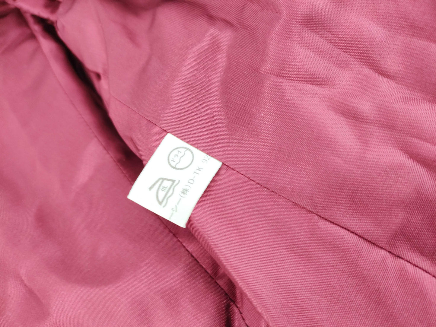 CELINE No-collar Single-Breasted Jacket Corduroy Red Jacket