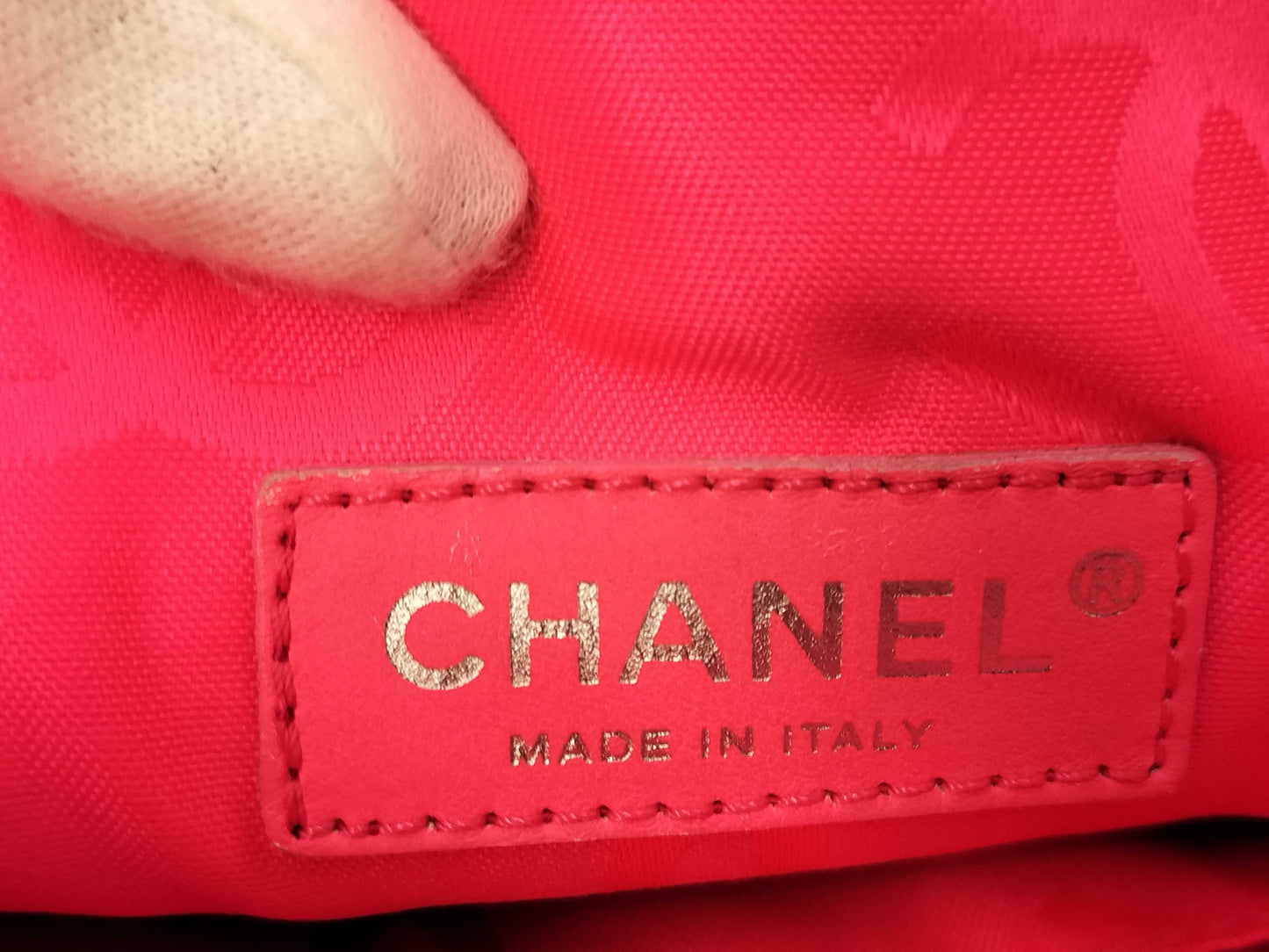 CHANEL Cambon Line Black Lambskin Handbag, No. 10
