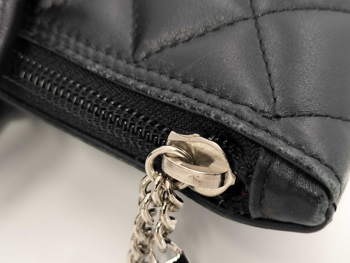 CHANEL Cambon Line Black Lambskin Handbag, No. 10