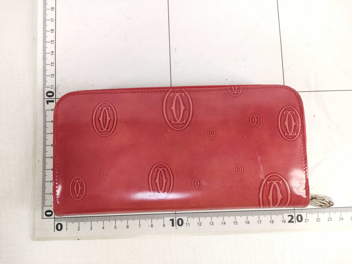 Cartier Happy Birthday Zippy Wallet Long Wallet with Box