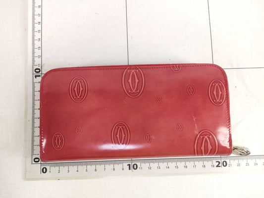 Cartier Happy Birthday Zippy Wallet Long Wallet with Box