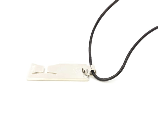 GUCCI Gucci Silver Plated Necklace Pisces SV925 Necklace