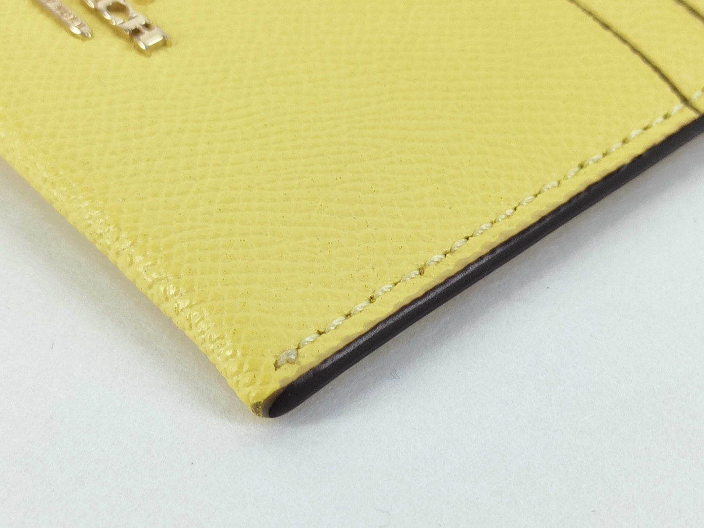 COACH Leather Compact Wallet and Coin Case Set