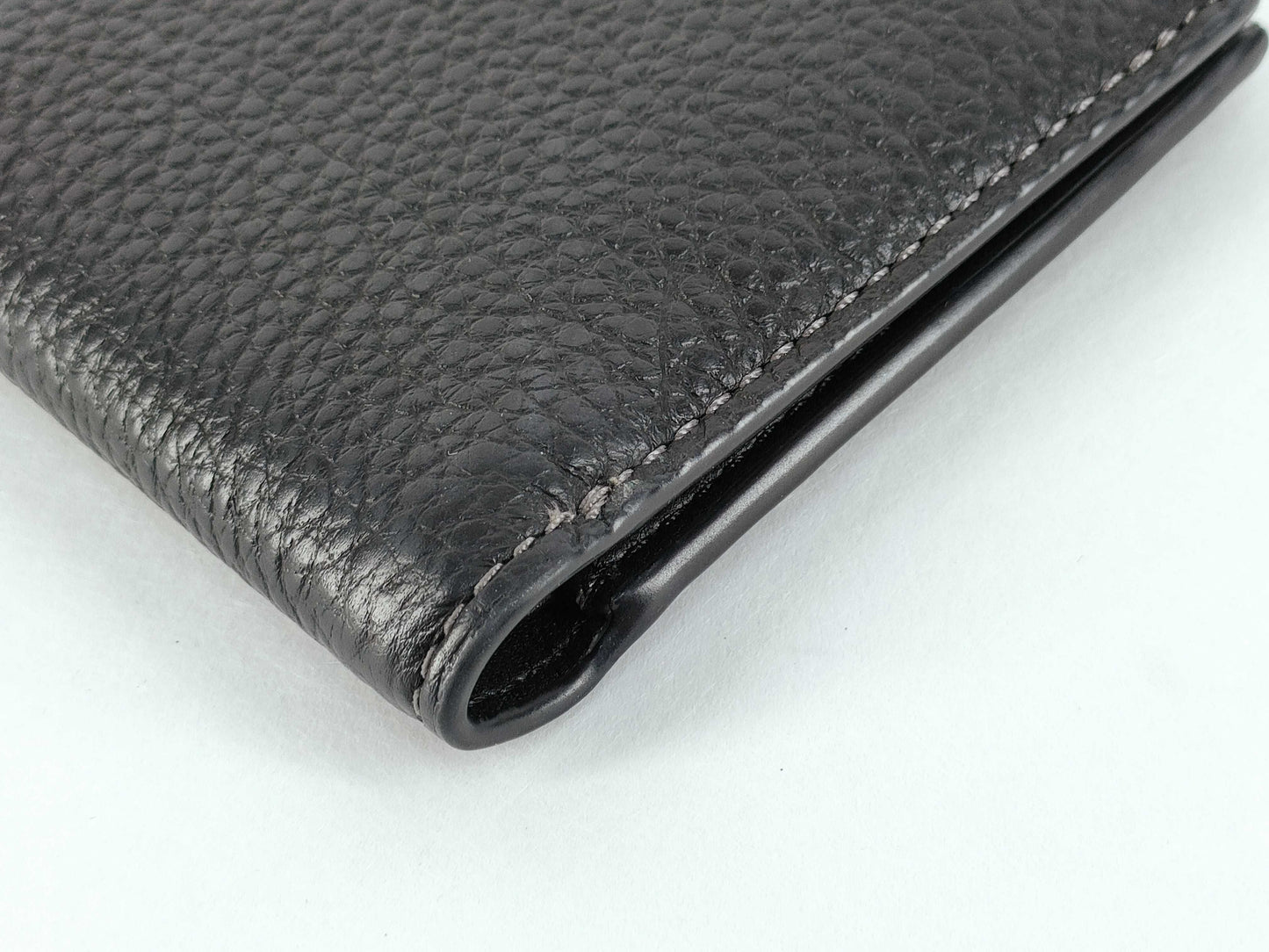 COACH Leather Compact Wallet and Coin Case Set