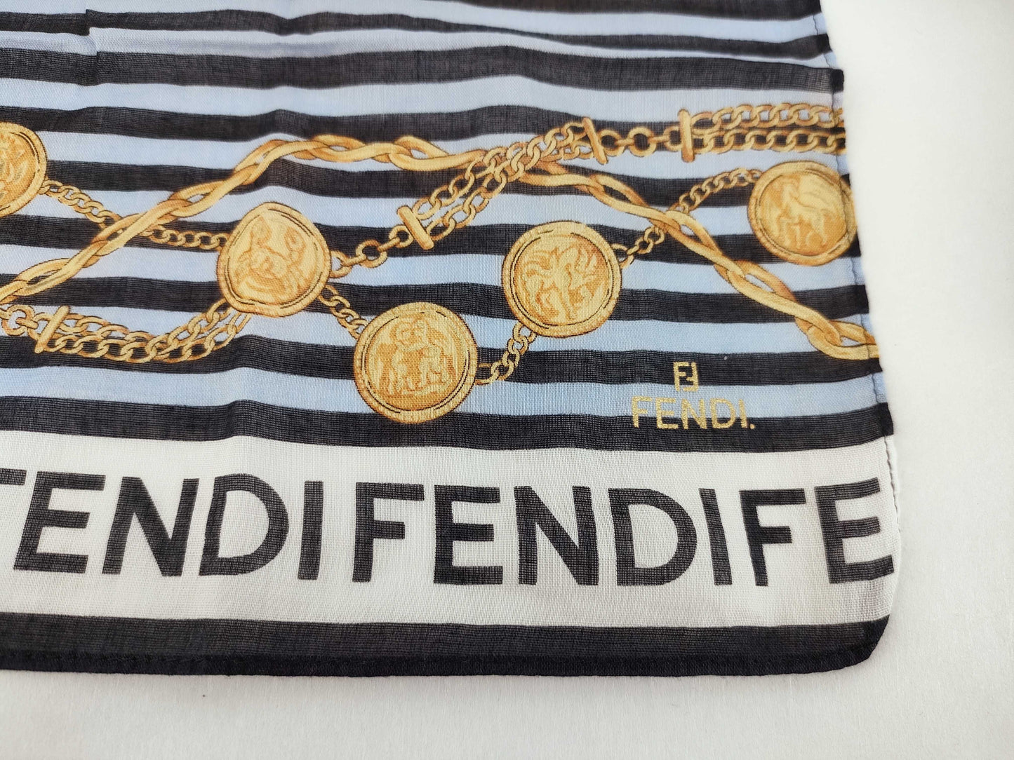 FENDI Celine handkerchief set of 4, other accessories