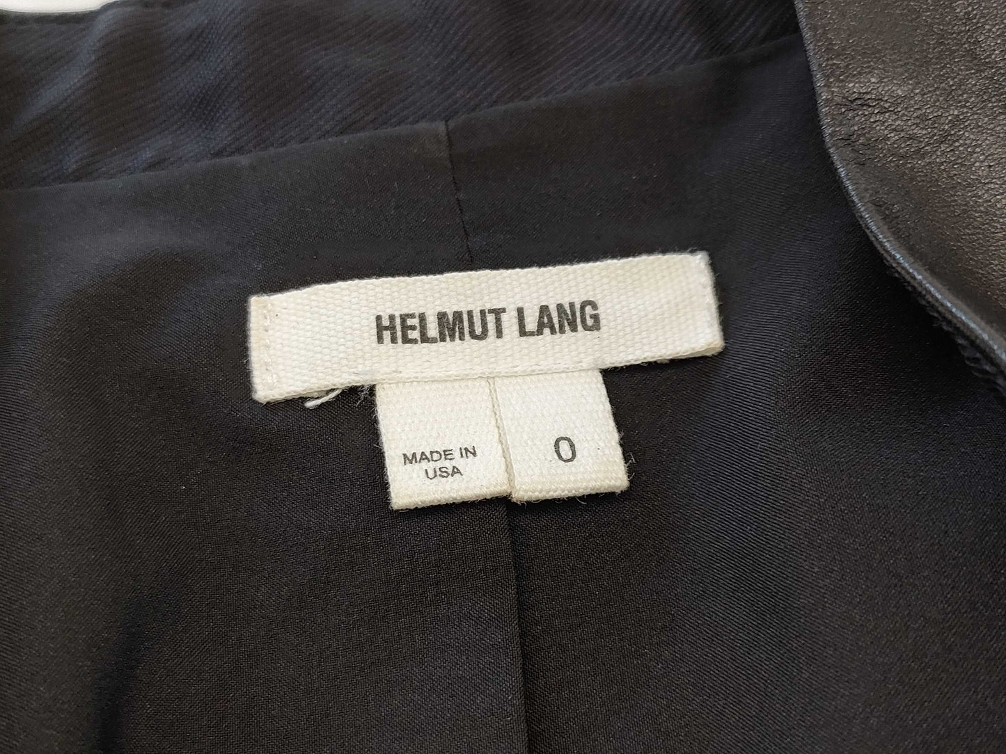 helmut lang jacket size 0 jacket