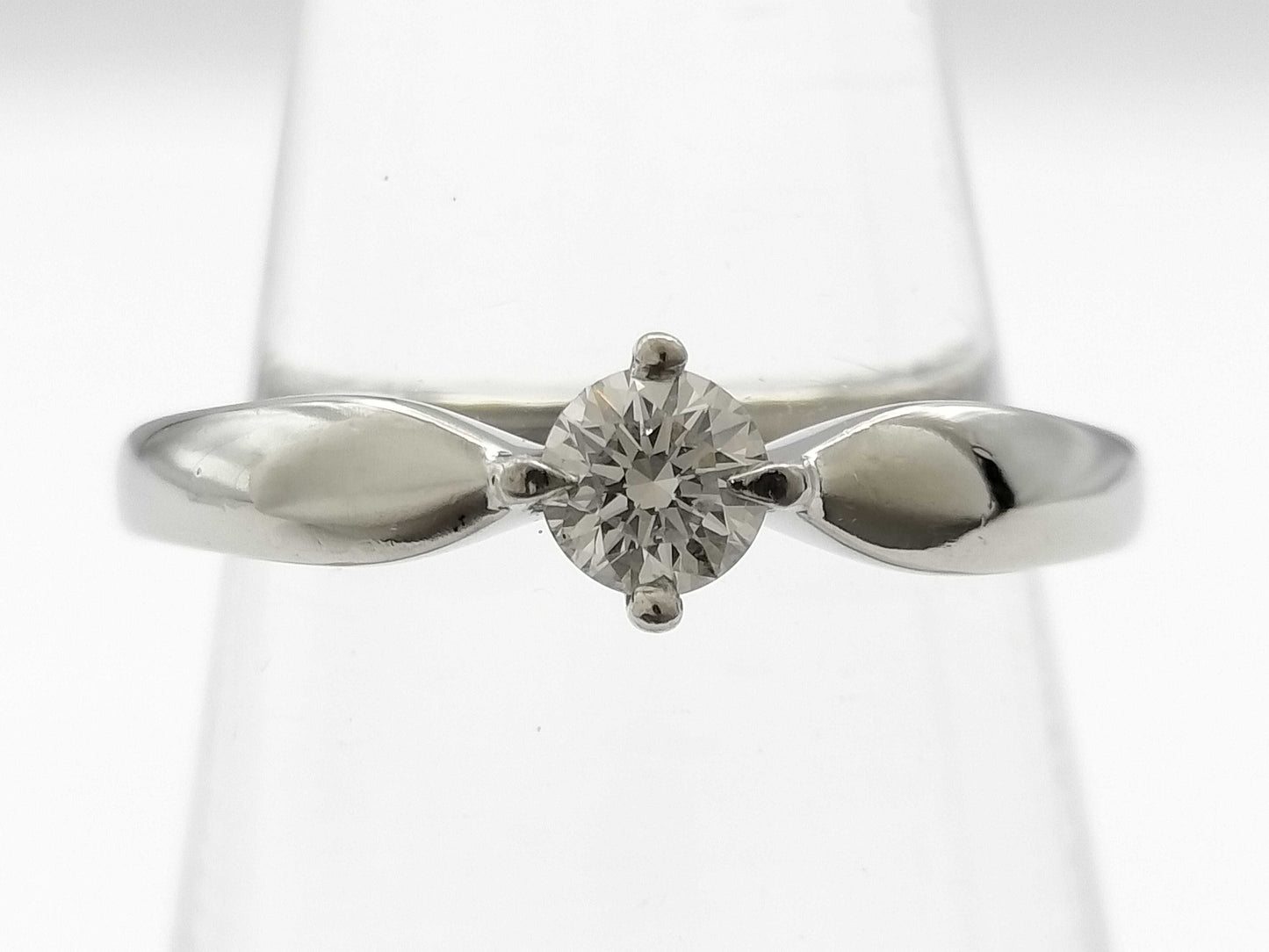 BVLGARI Dedicata Venezia Diamond PT950 4.3g Ring