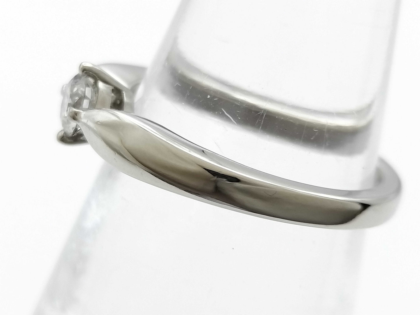 BVLGARI Dedicata Venezia Diamond PT950 4.3g Ring