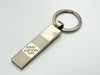 LOUIS VUITTON M67918 Damier Key Ring Charm Silver Serial CX0175 Key Case/Key Holder