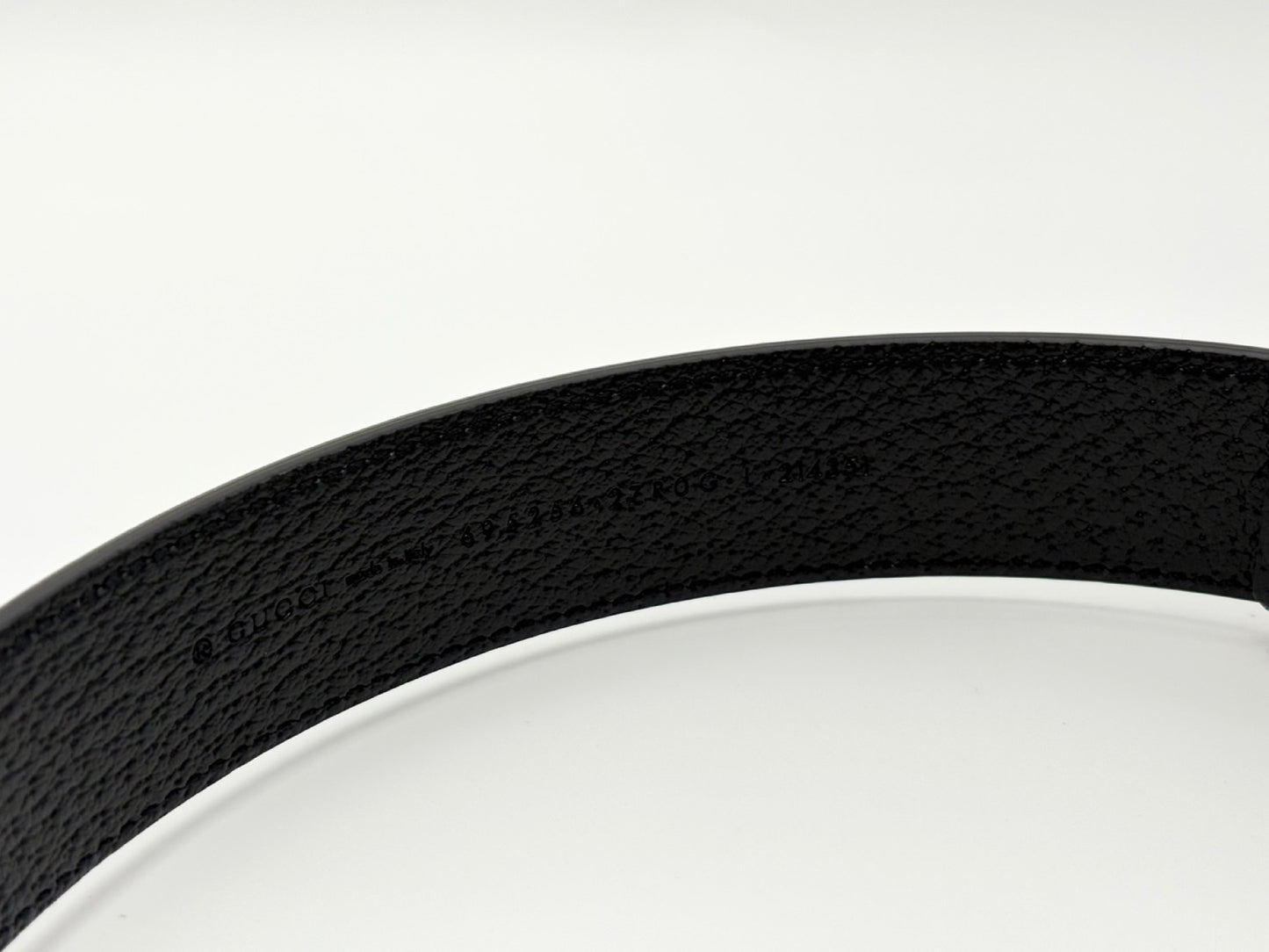 GUCCI 695256 Interlocking G #L Pet Supplies Collar Pet Collar Leather Black Other Accessories