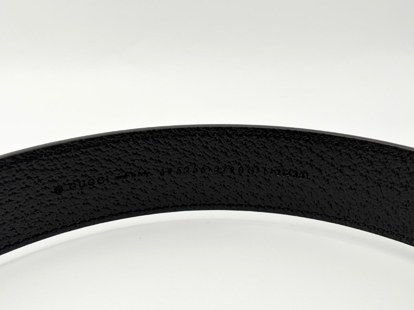 GUCCI 695256 Interlocking G #L Pet Supplies Collar Pet Collar Leather Black Other Accessories