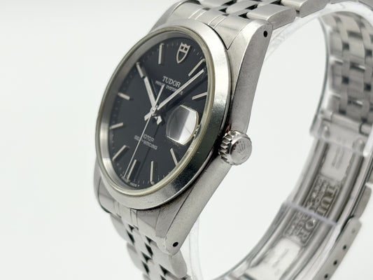 TUDOR Prince Date 74000N B709841 Black Dial Automatic Men's Watch