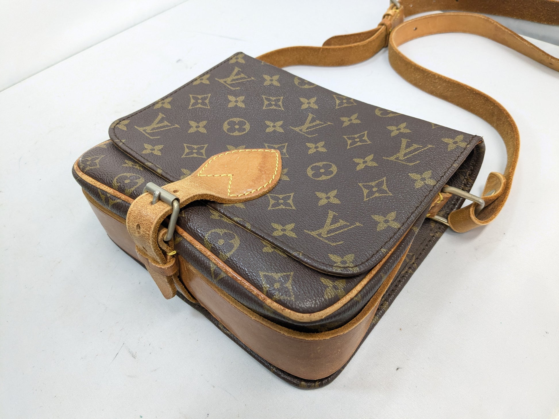 LOUIS VUITTON LV Monogram Cartesiere Shoulder Bag