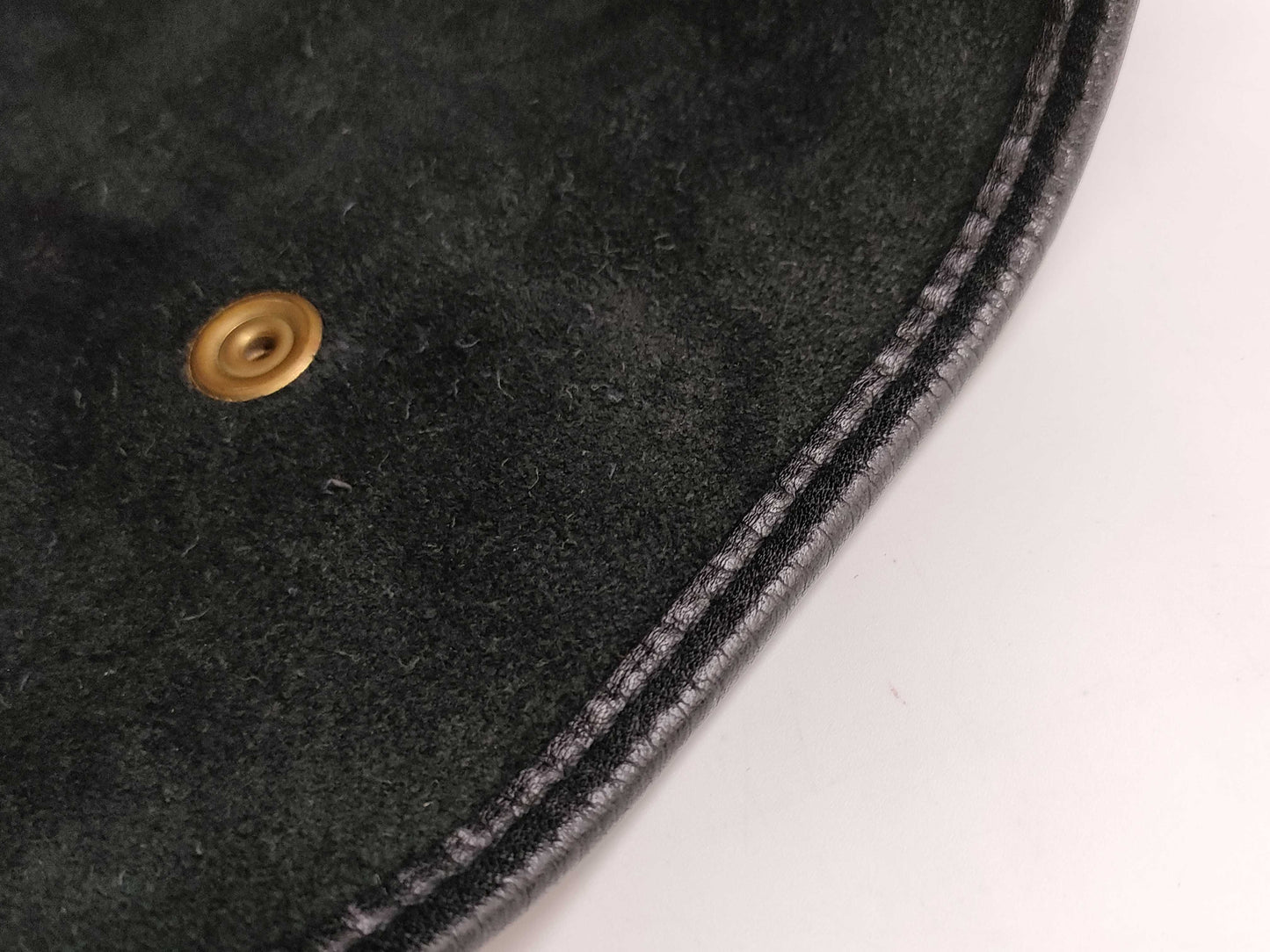 HERMES Evelyn G Stamp Black G Hardware Shoulder Bag
