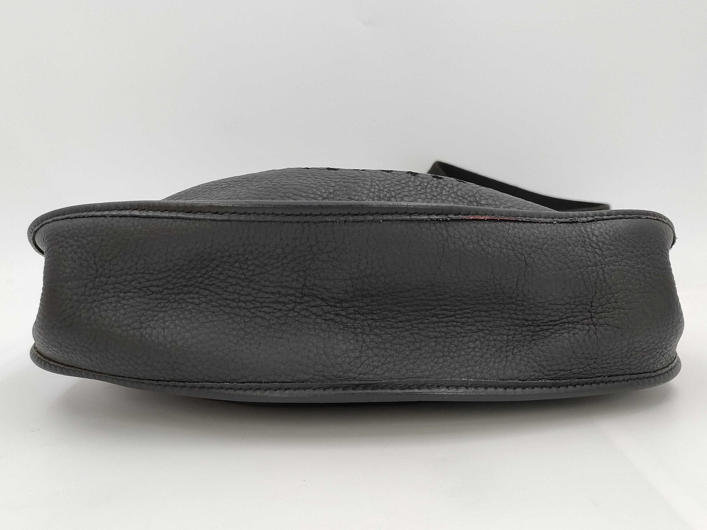 HERMES Evelyn G Stamp Black G Hardware Shoulder Bag