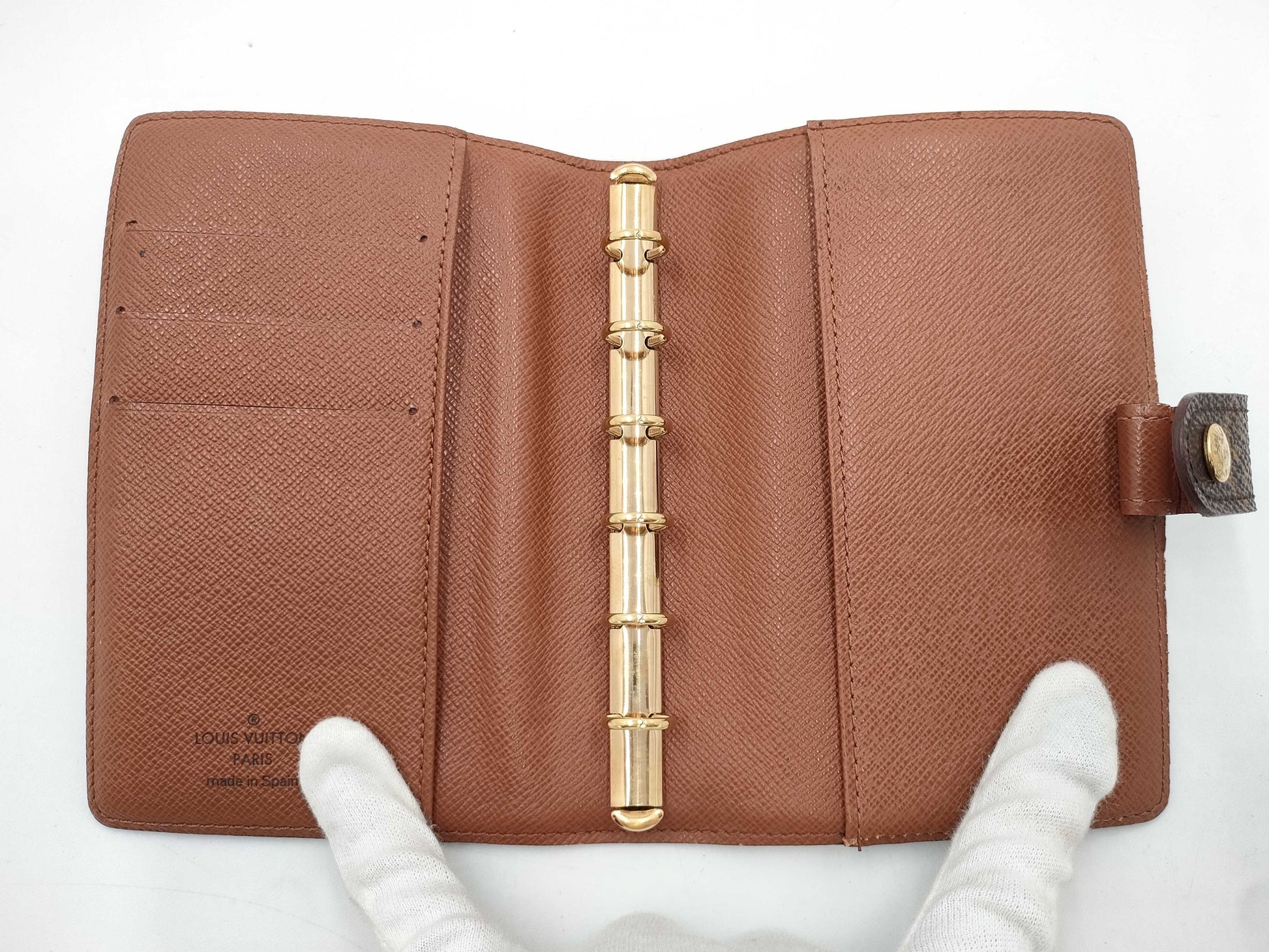 LOUIS VUITTON Monogram LV Agenda Notebook Cover