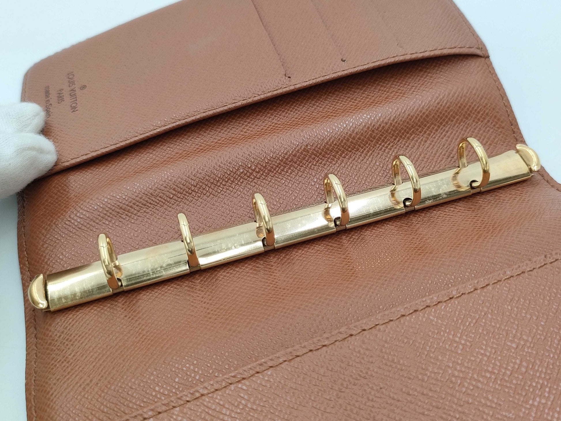 LOUIS VUITTON Monogram LV Agenda Notebook Cover