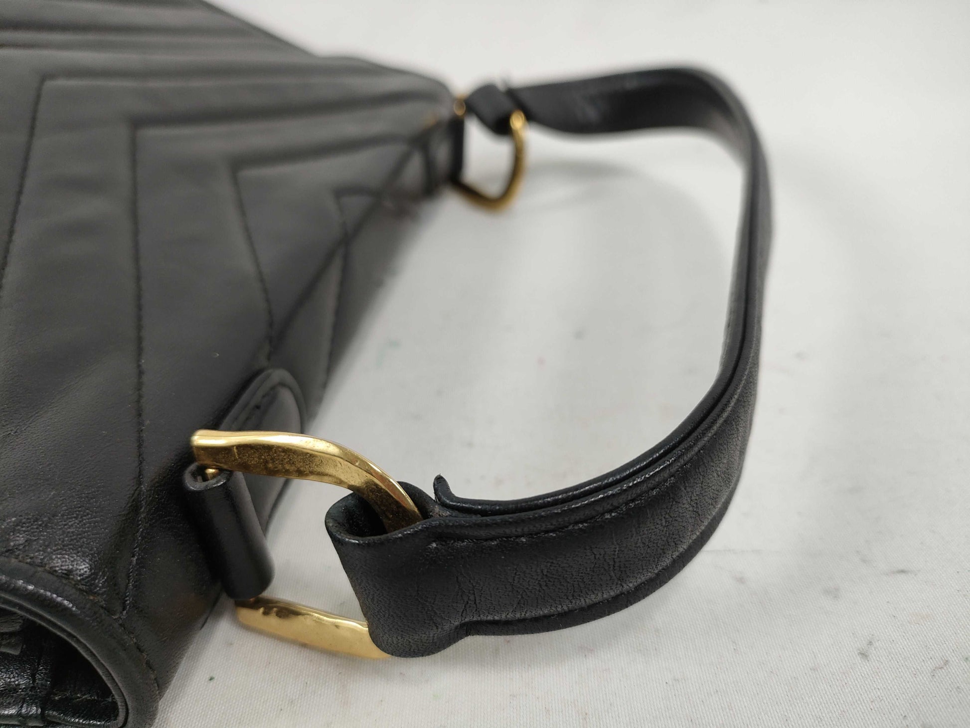 Yves Saint Laurent Quilted Top Handle Handbag