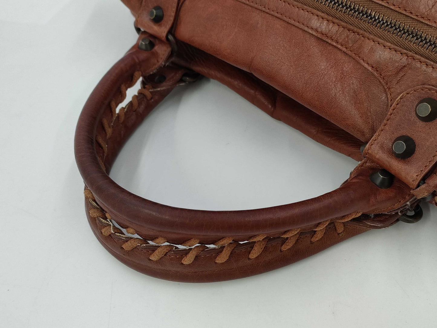 (10460_0219) BALENCIAGA BALENCIAGA The Twiggy 2WAY Bag 128523 Handbag Tote Bag Boston Bag Handbag