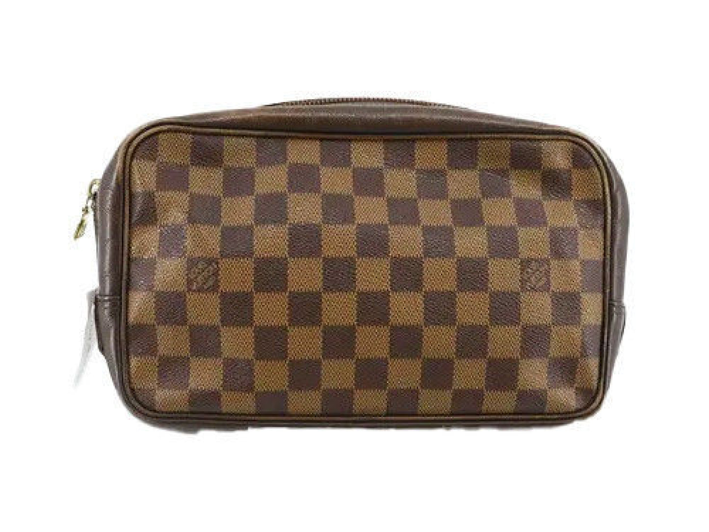 LOUIS VUITTON Louis Vuitton Truss Toilette Damier Pouch