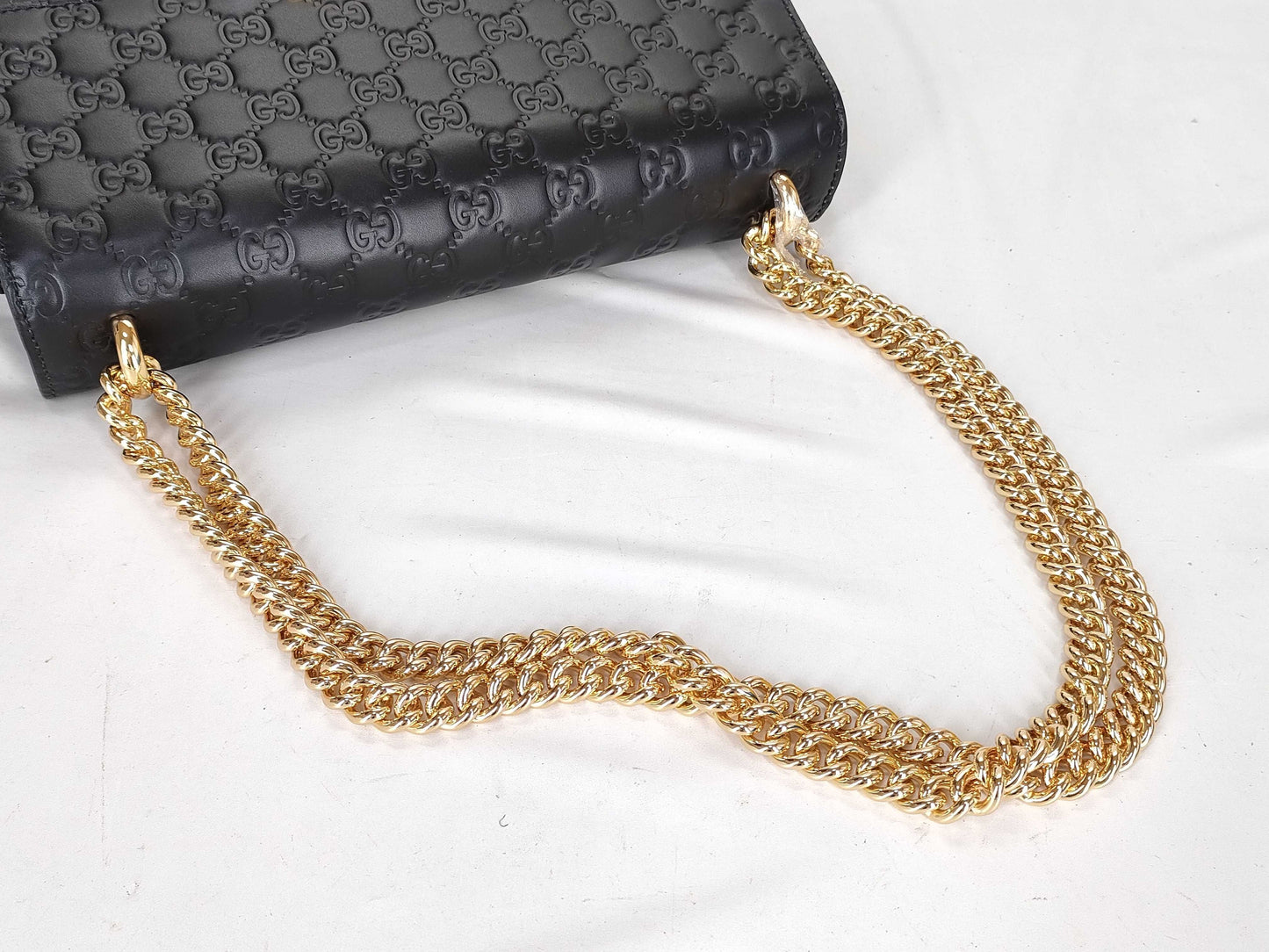 GUCCI Guccissima Gucci Padlock Shoulder Bag Shoulder Bag