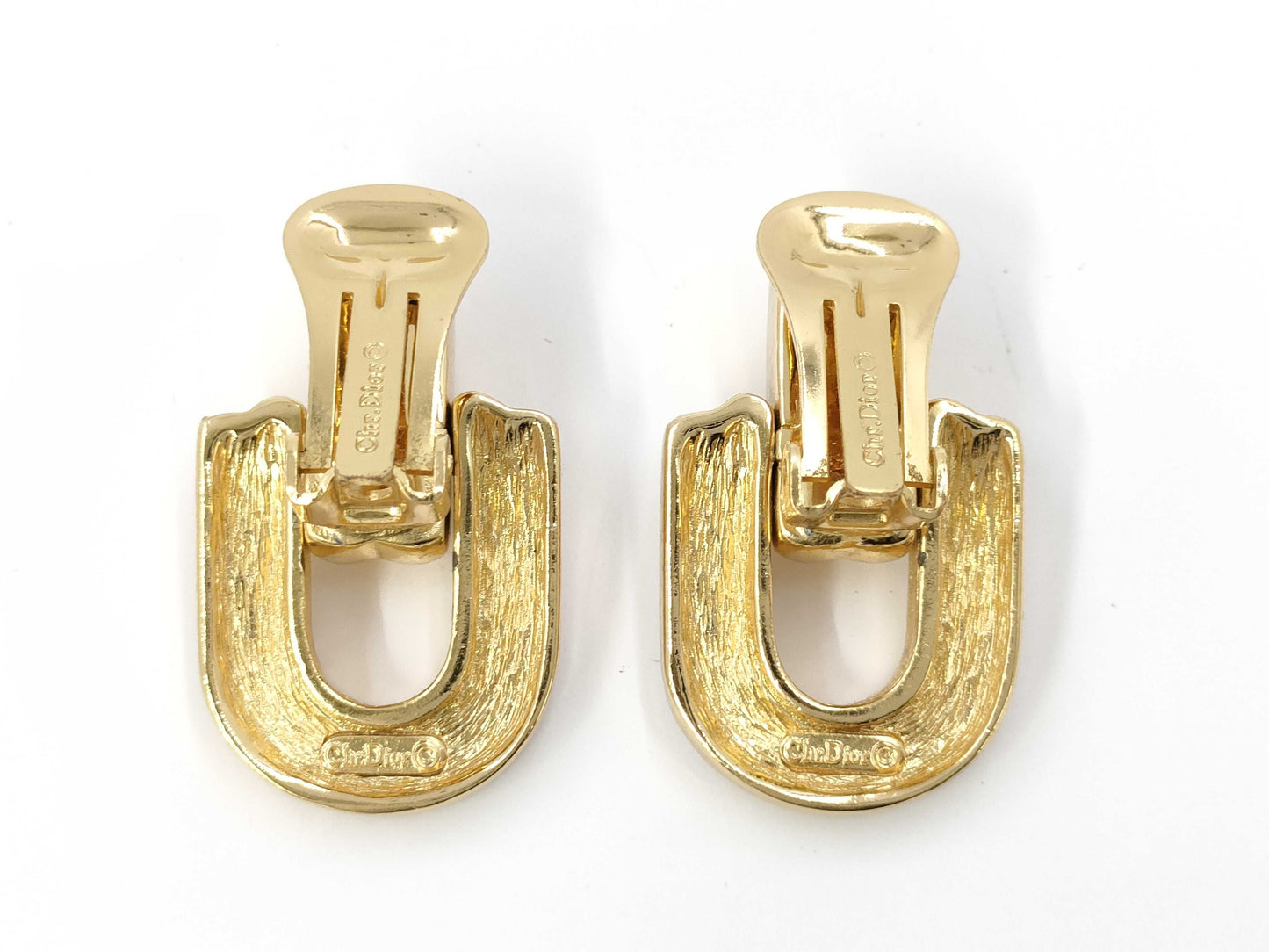 (10461_0345) Dior Rhinestone Earrings Earrings