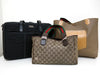 (10463_0053) GUCCI GUCCI Gucci GG Canvas Calf Sherry Tote Hand Business Bag 3-Point Mount Tote Bag