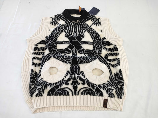 LOUIS VUITTON Fornasetti Vest with Tags, Size XS