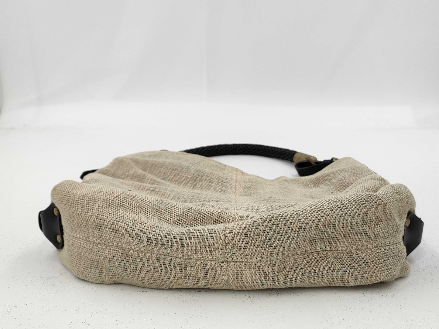 (10460_0223) BALLY Hemp Handbag