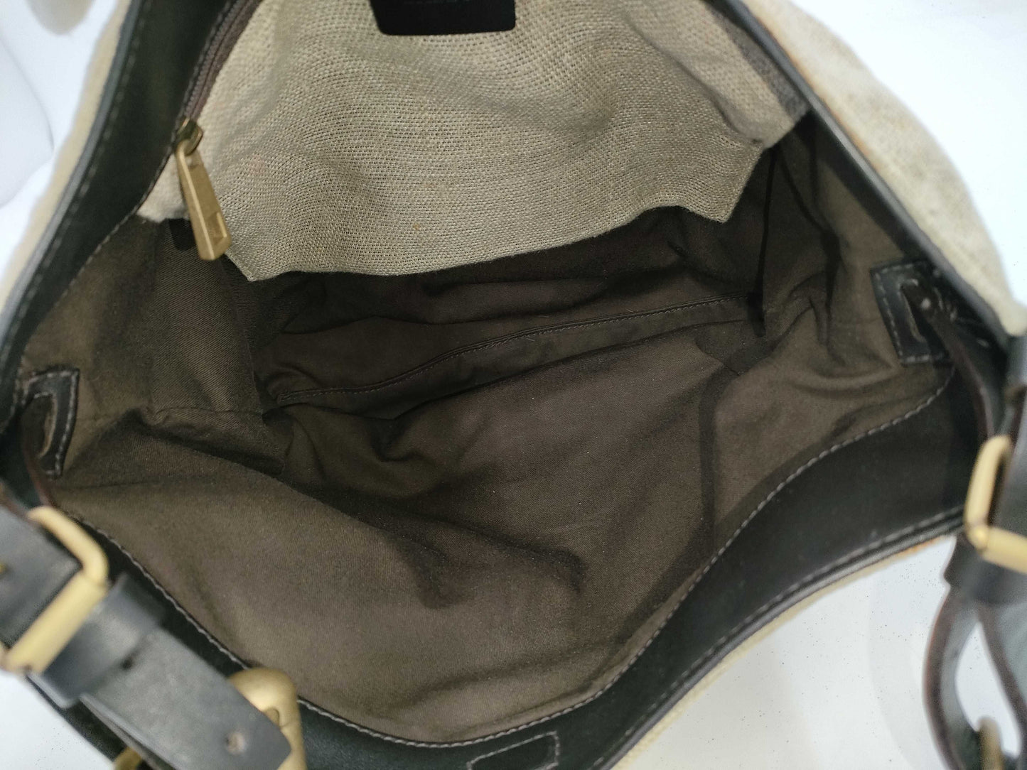 (10460_0223) BALLY Hemp Handbag
