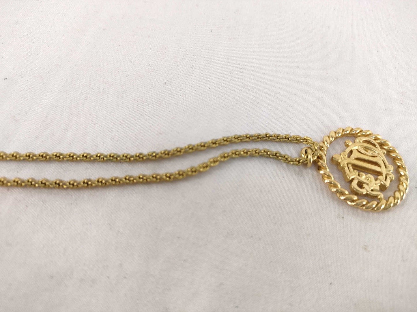 (10461_0366) Dior Dior Necklace Logo Necklace
