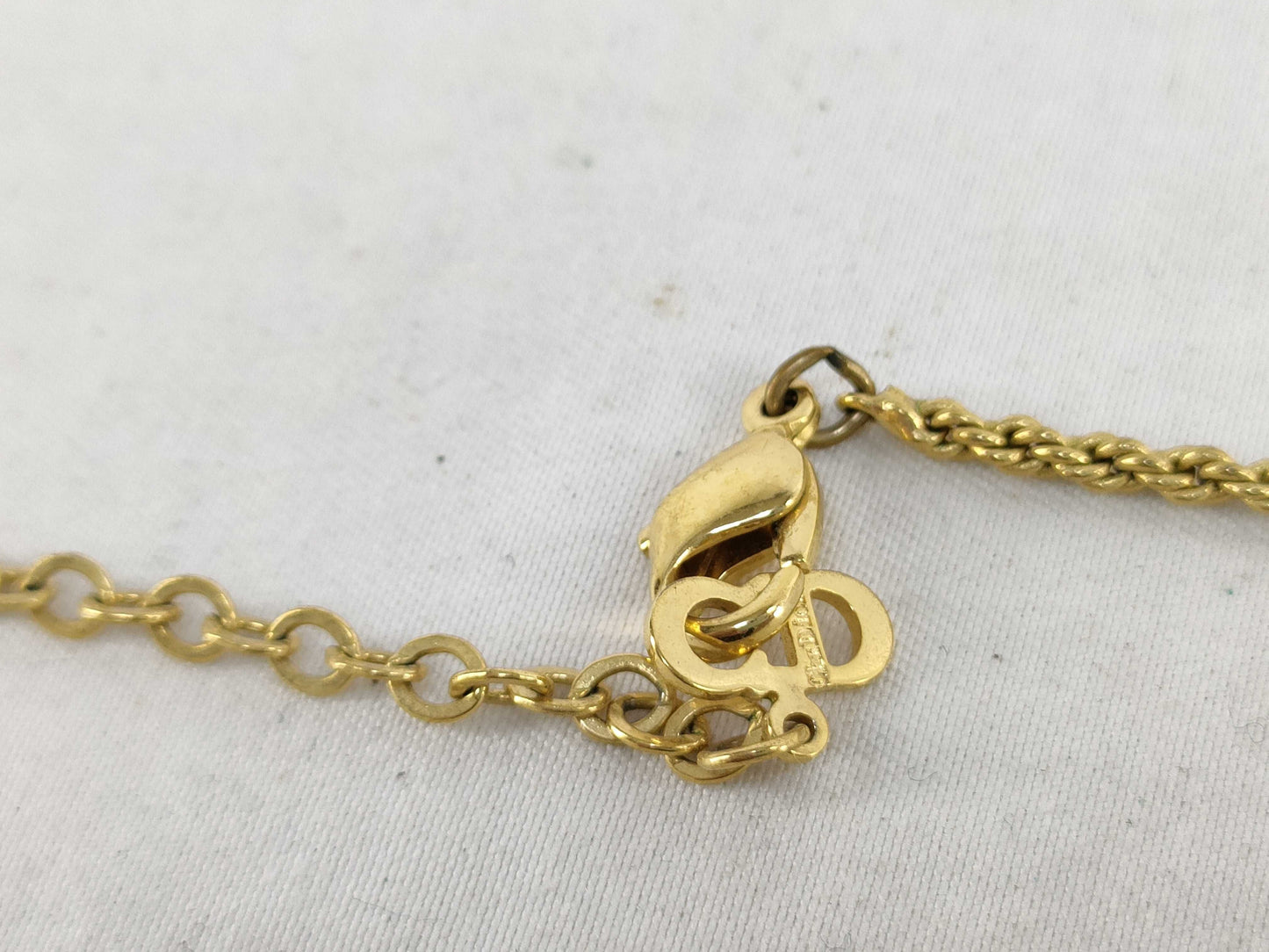 (10461_0366) Dior Dior Necklace Logo Necklace